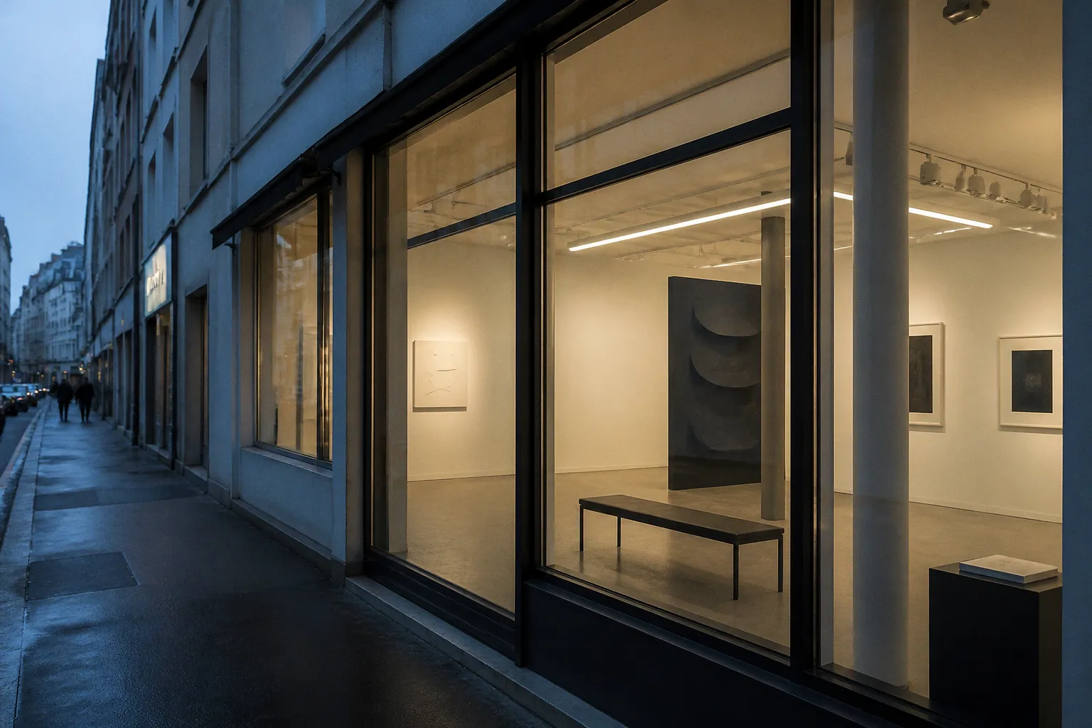 Almeida & Dale : l'épure radicale du studio Porto Rocha pour une galerie d'art