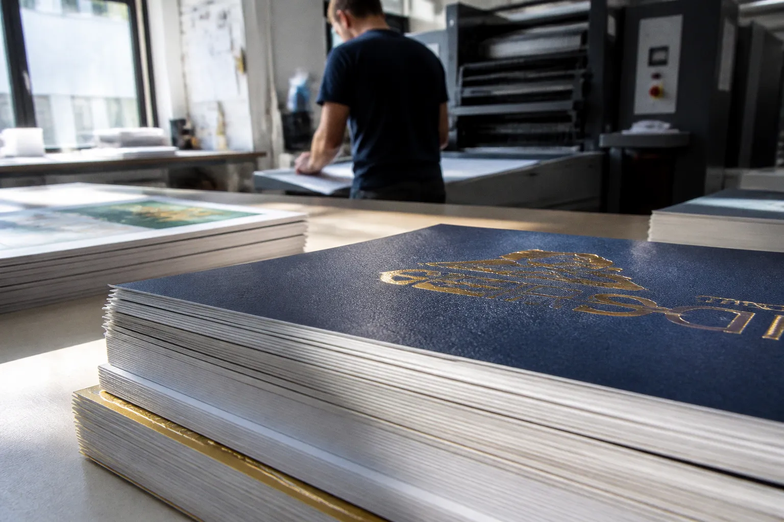 Choix du papier pour impression offset : guide des finitions
