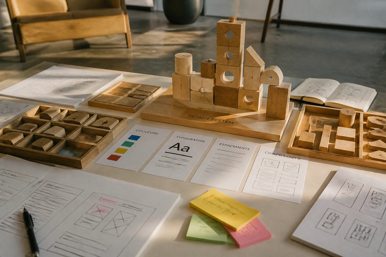 Design system : les étapes de création de A à Z