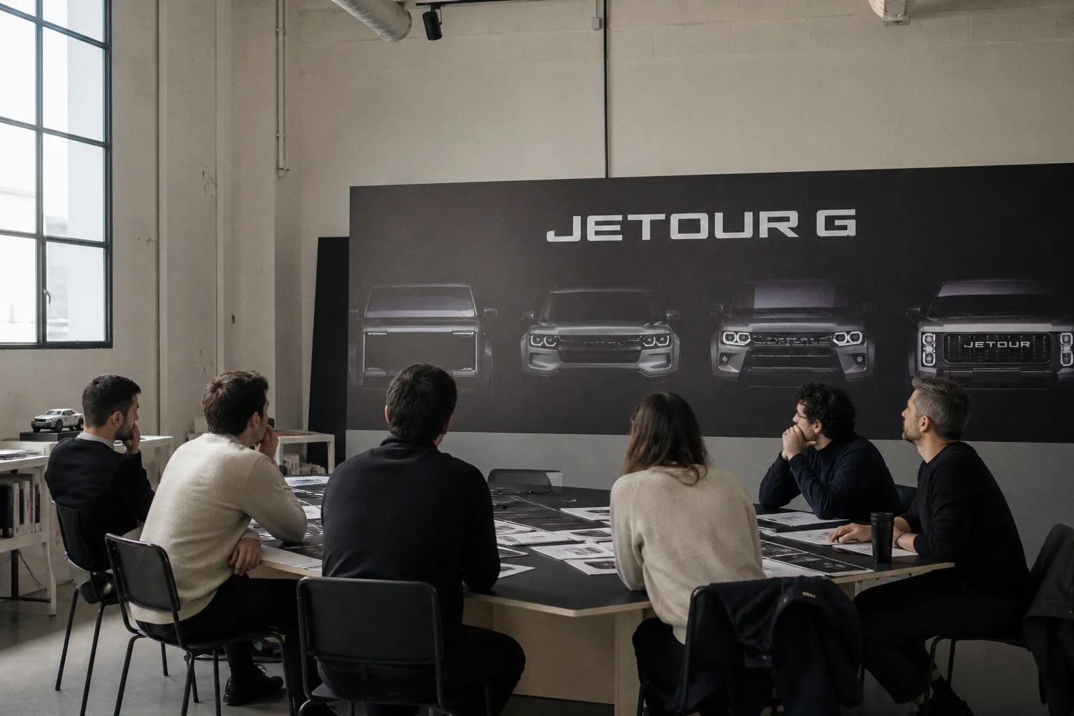 L'identité visuelle de la série JETOUR G signée par le studio Pentagram