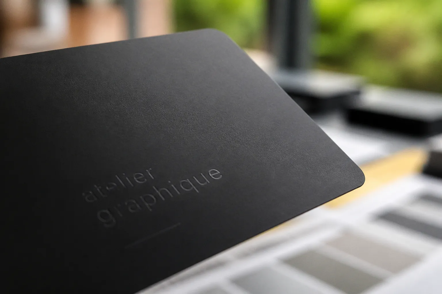 Pelliculage soft touch : la métamorphose d'une carte