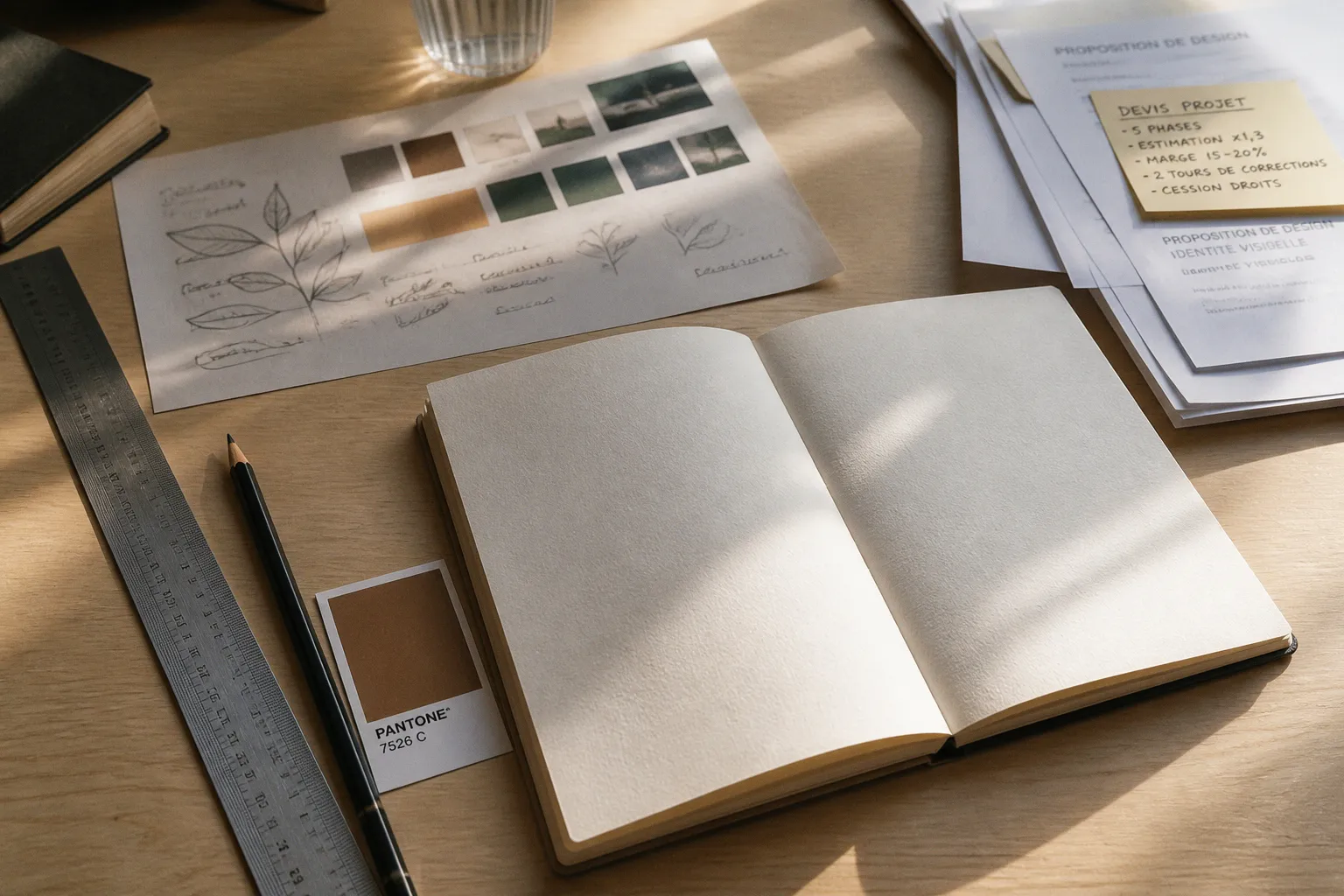 Projet de design : les étapes de la préparation au rendu