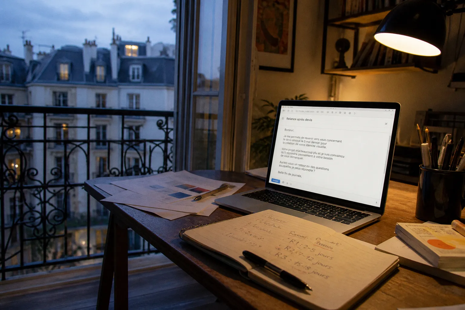 Relance après devis : le modèle de mail pour graphiste